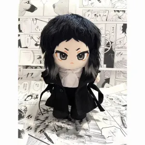 20cm Bungo Stray Dogs Akutagawa Ryunosuke Stuffed Plushie Outfit Changeable