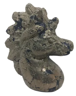 405G Pyrite Crystal Unicorn