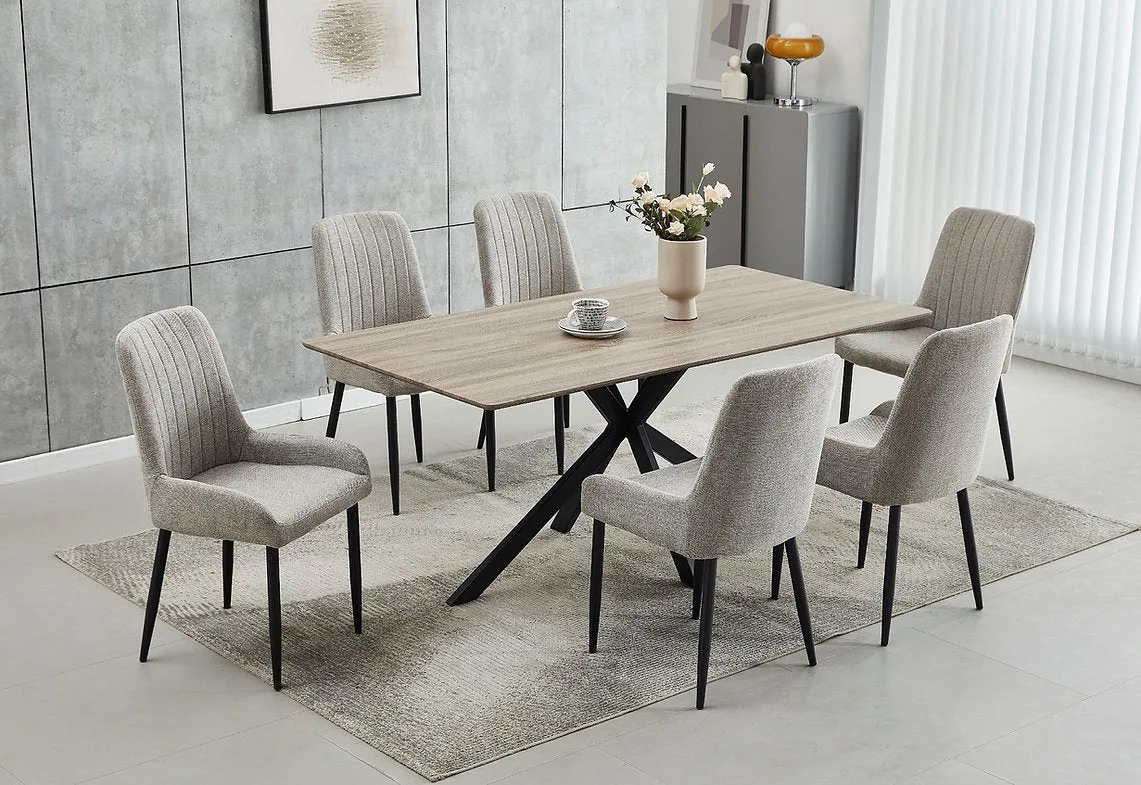 7pc Dining Set - IF-1512