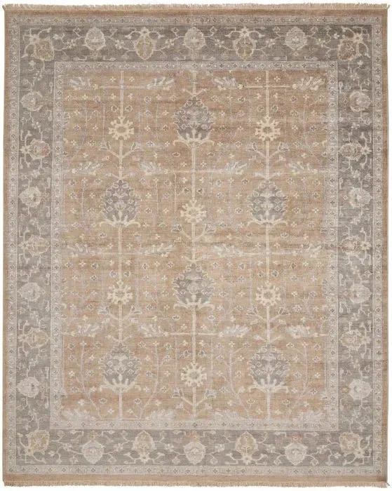 Aldora ALD07 Pewter Rug