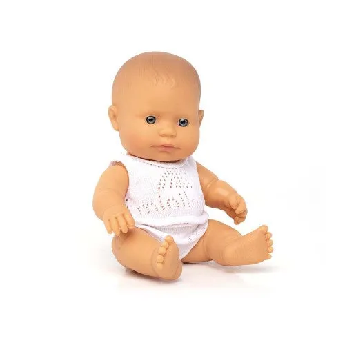 Anatomically Correct Baby Doll Caucasian Girl 21cm