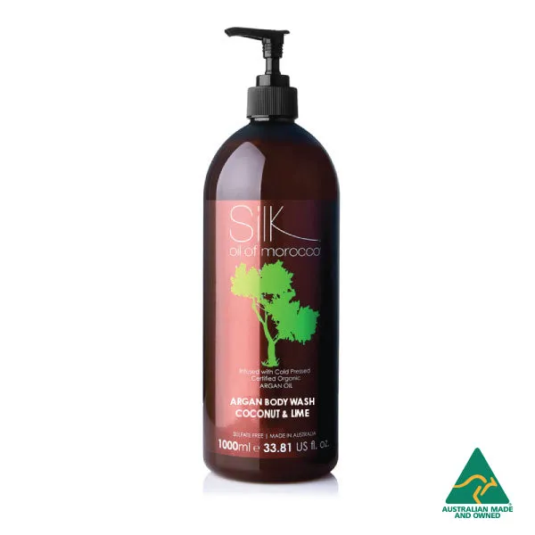 Argan Body Wash - Coconut & Lime