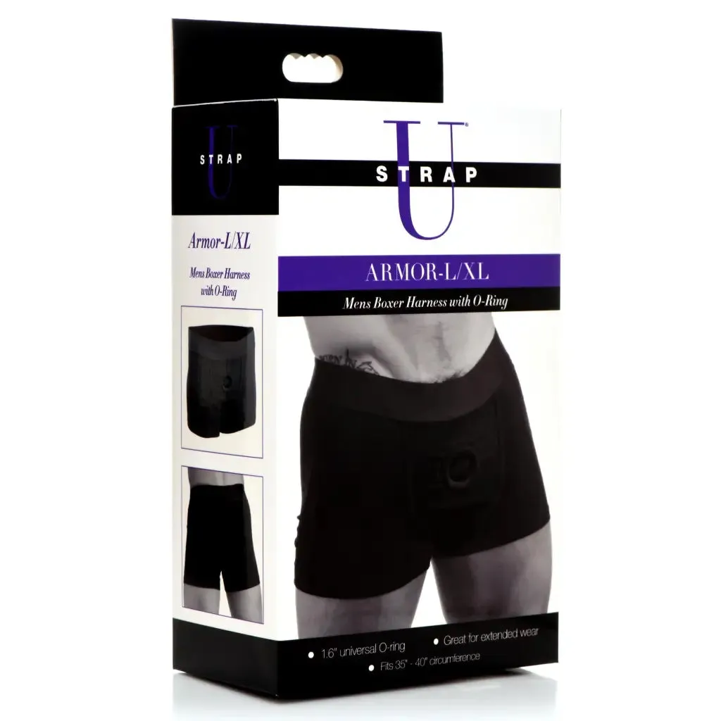 Armor Mens Boxer Harness With O-ring