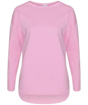 Baby Pink - Gals oversized sweatshirt