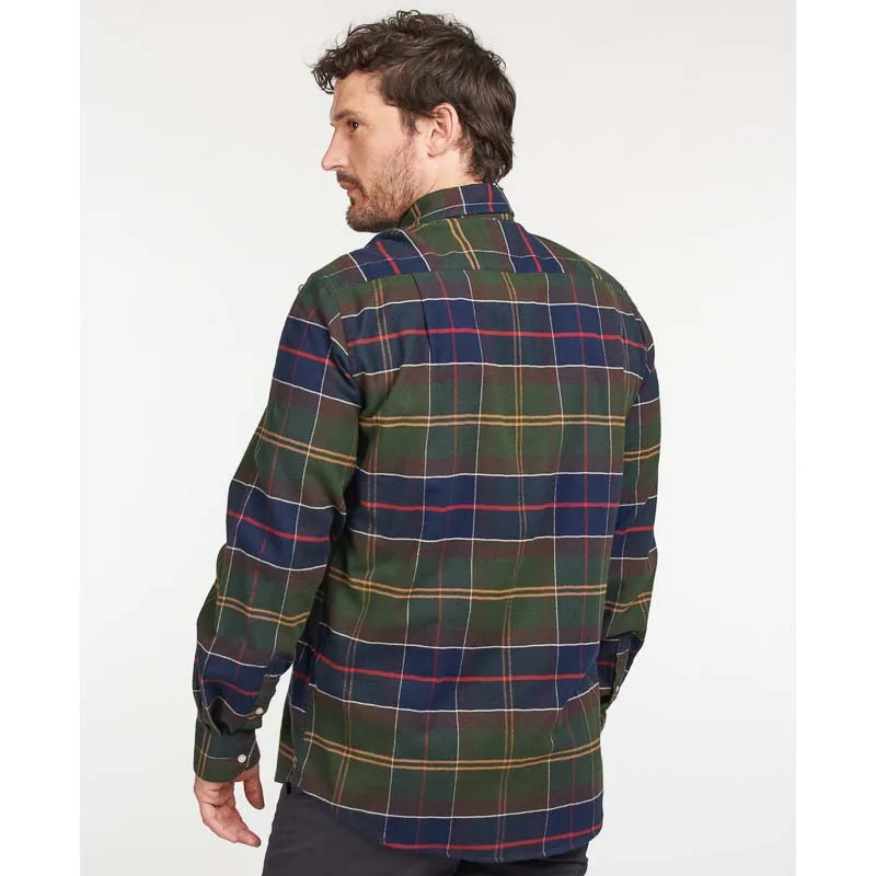 Barbour Hogside Tartan Mens Cotton Regular Fit Shirt - Classic Tartan