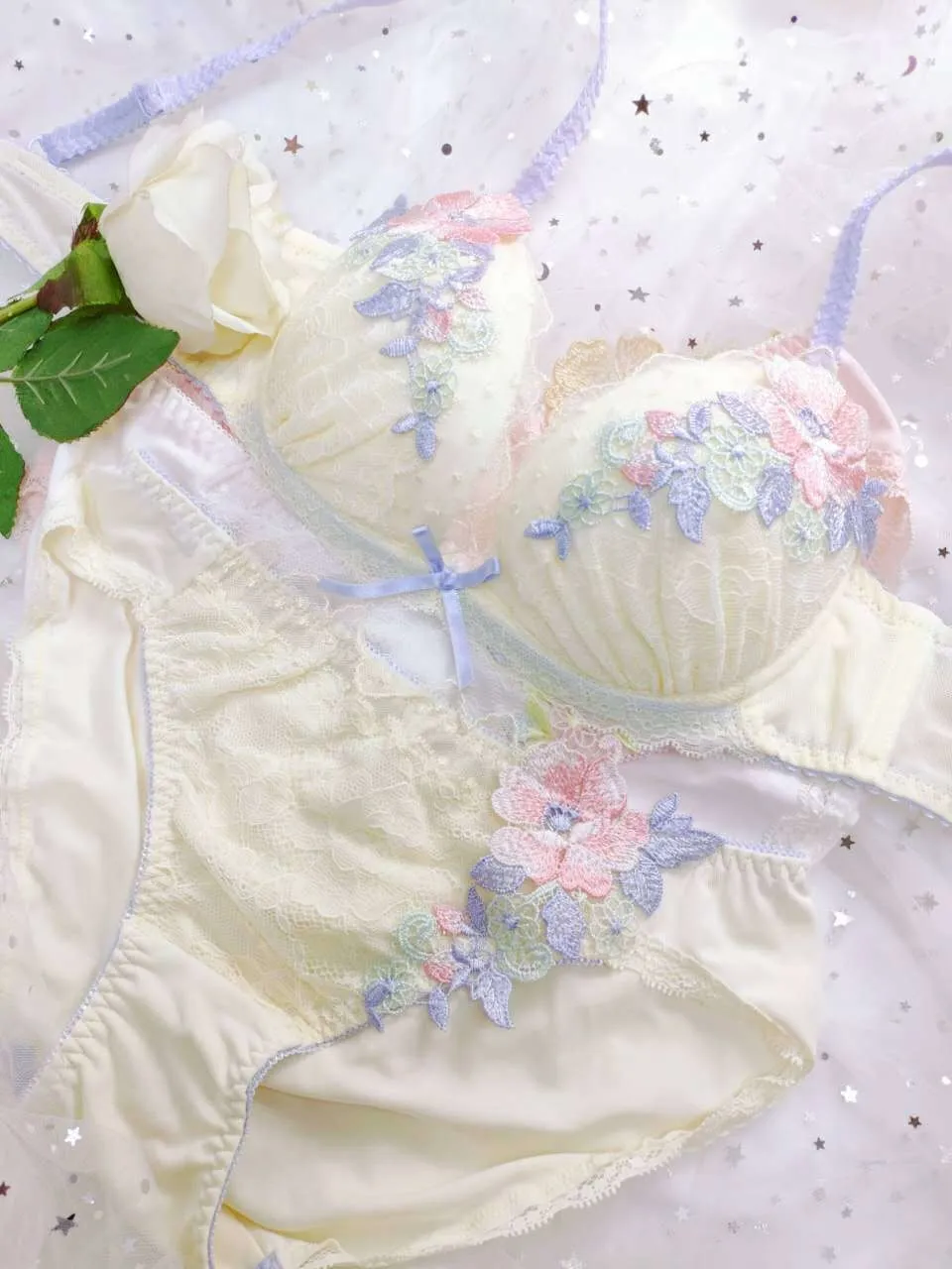 Candy Floral Lingerie Set