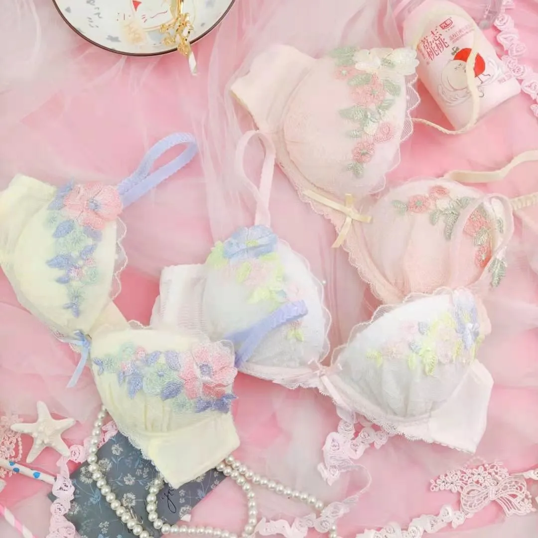 Candy Floral Lingerie Set