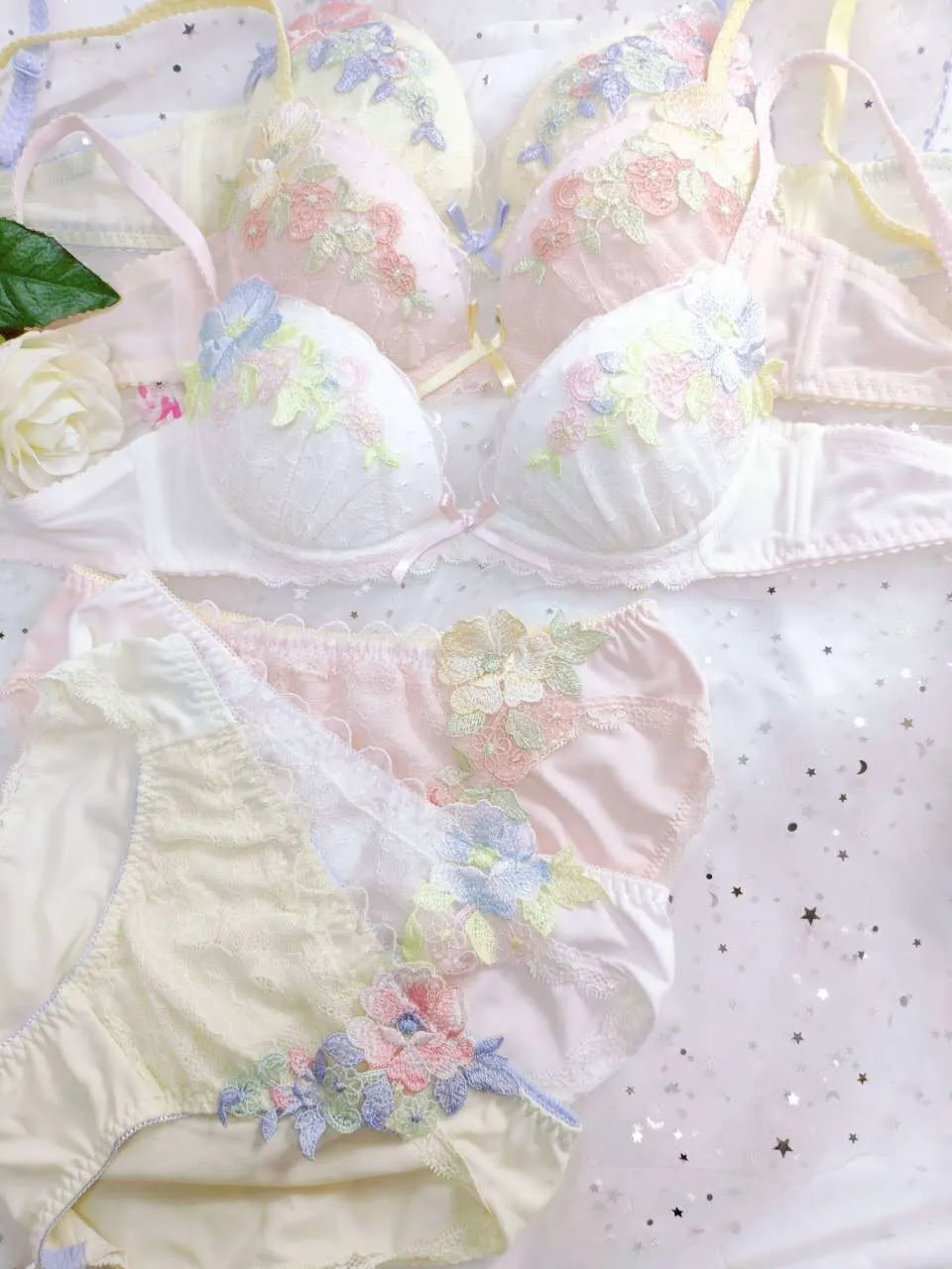 Candy Floral Lingerie Set