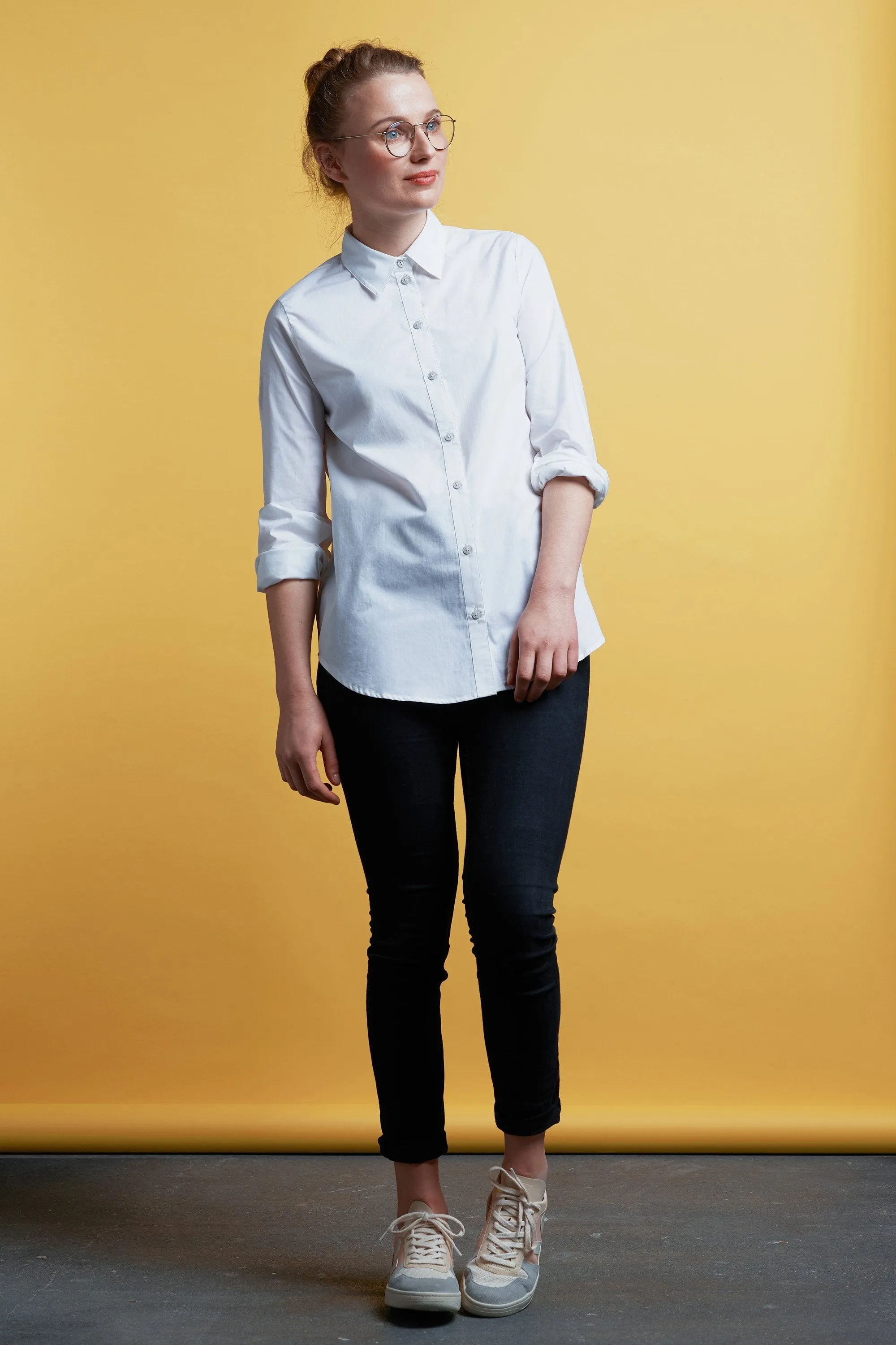 classic shirt white <br> by Kowtow