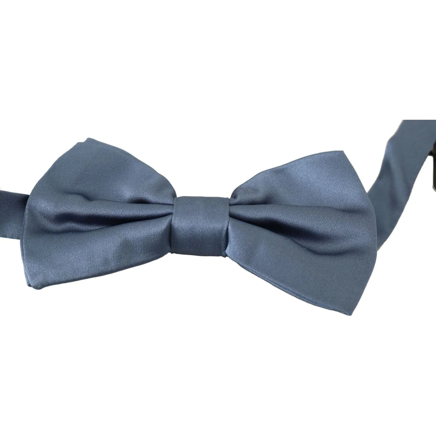 Dolce & Gabbana Elegant Blue Silk Bow Tie