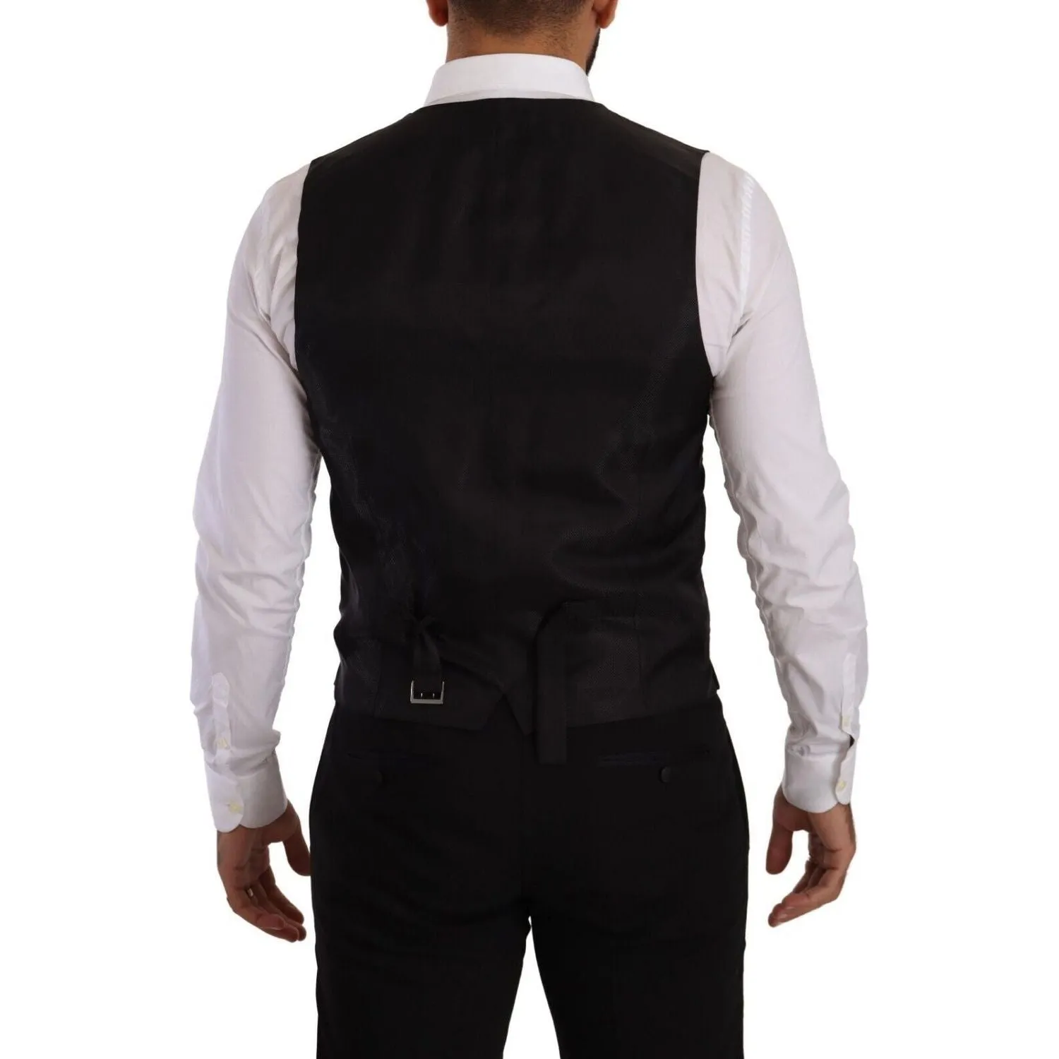 Dolce & Gabbana Sicilia Slim Fit Black Suit Ensemble