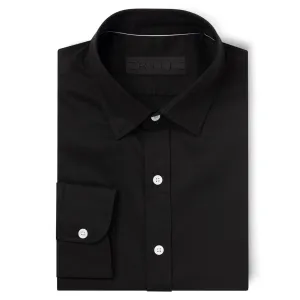 Focul - Black Dot Shirt With Button Detail