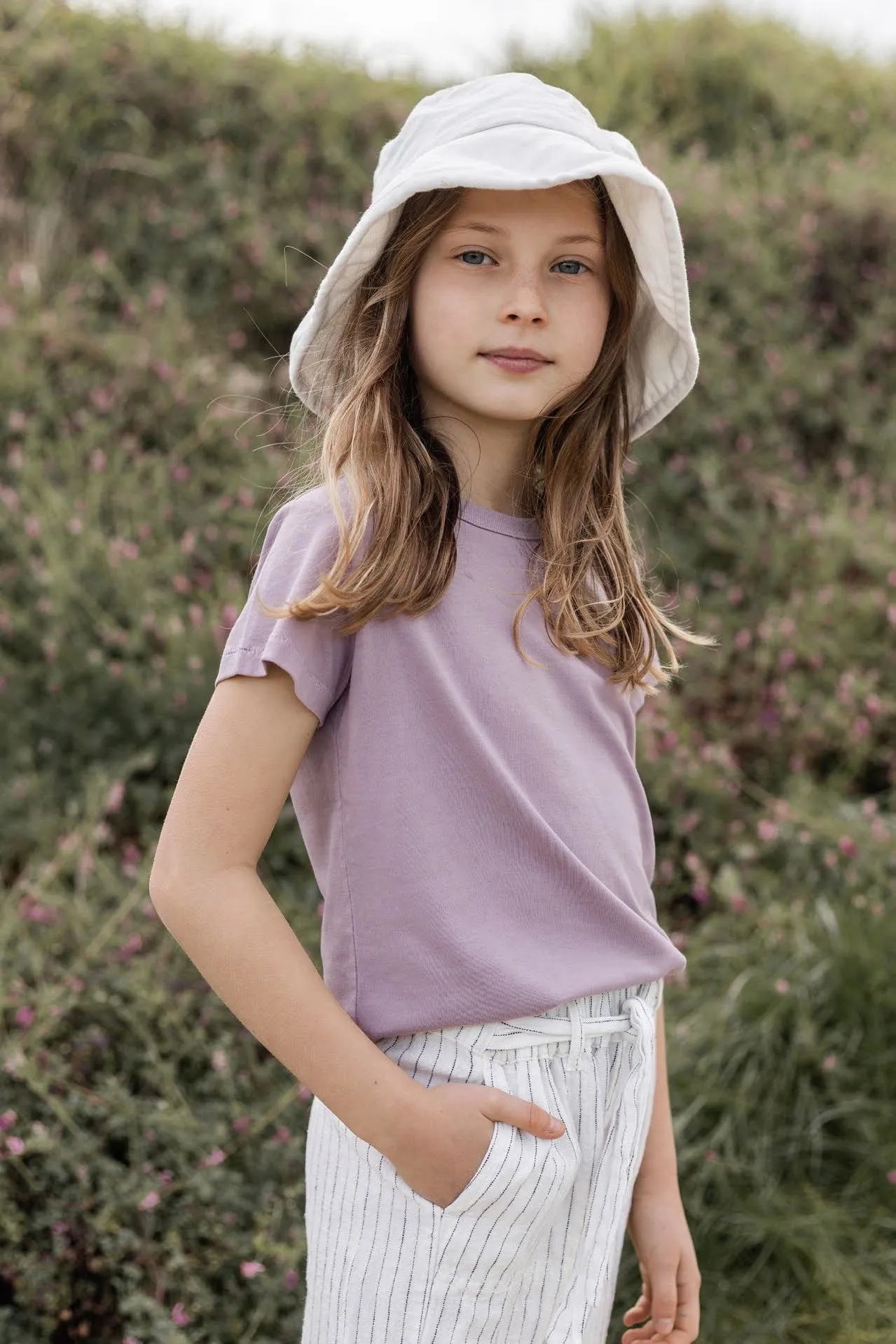 Girls Classic Tee - Orchid