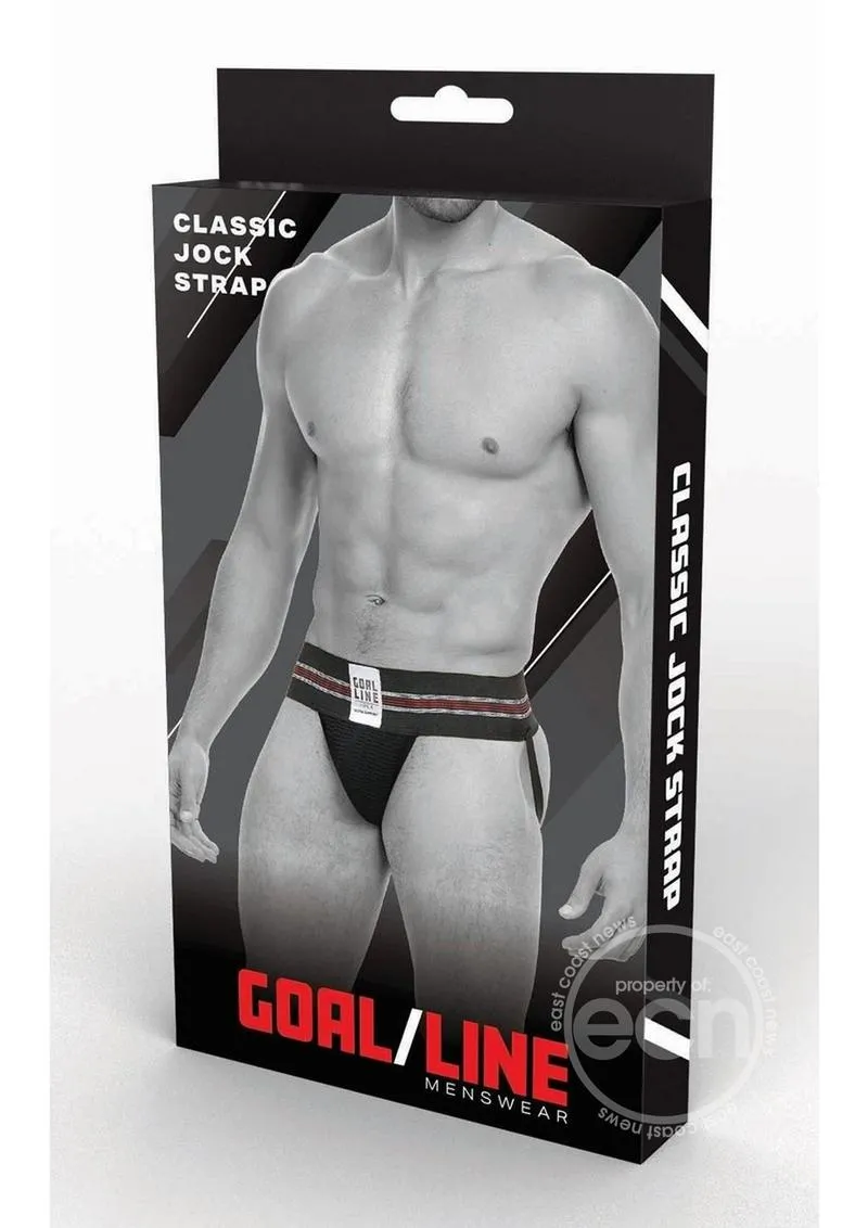 Goal Line Class Jockstrap Black