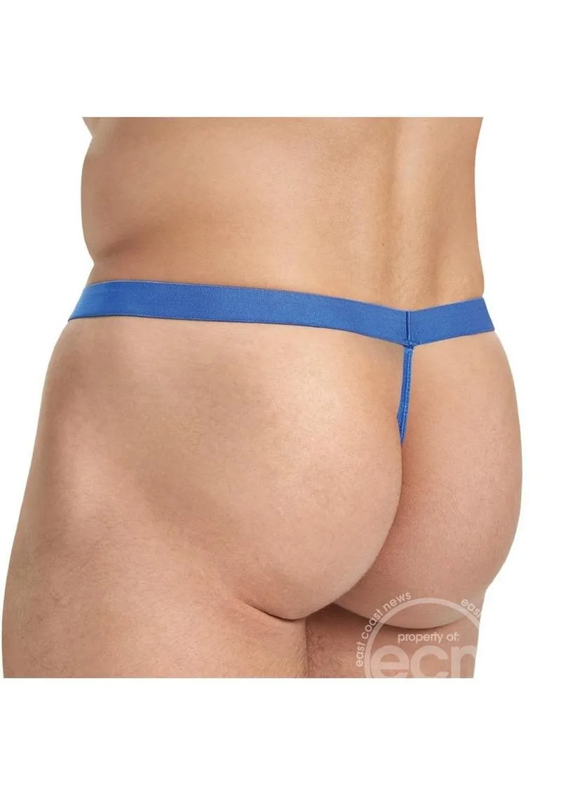 Lace King Lace G-String Blue