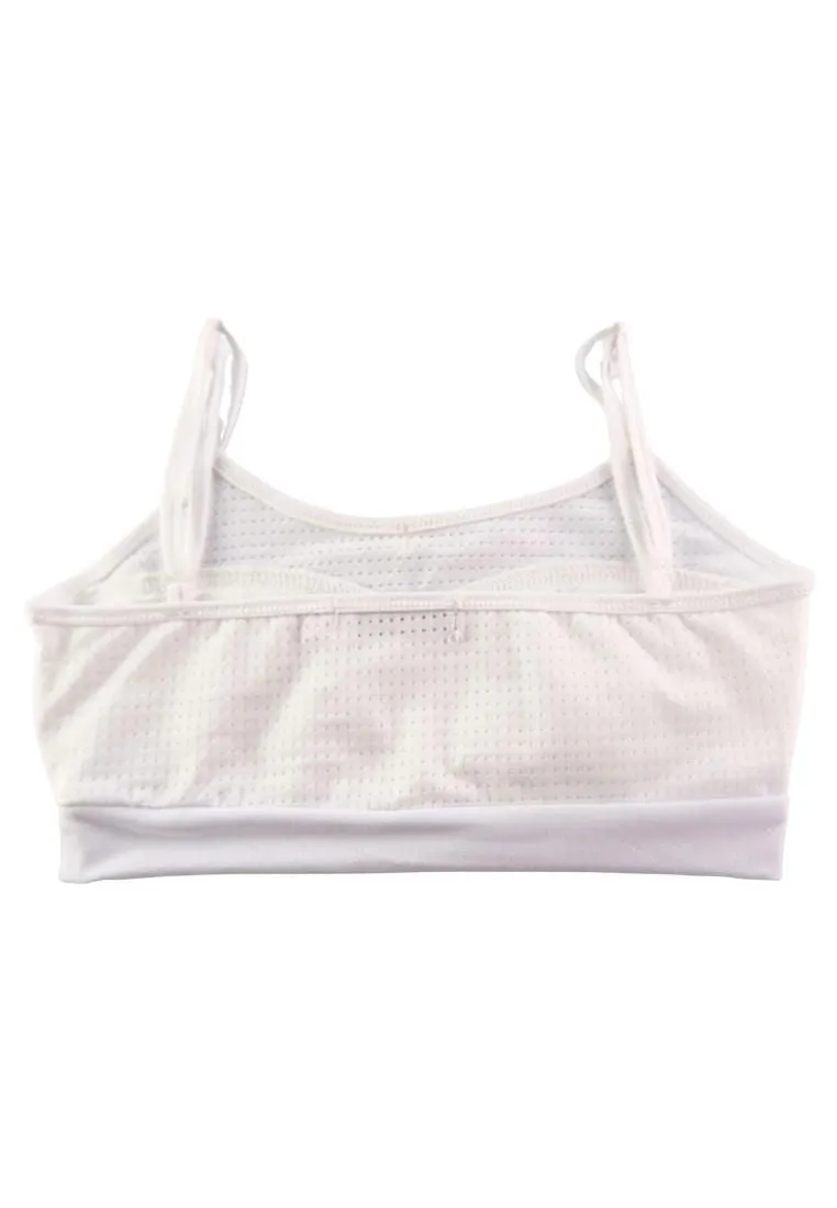 Landmark Half Sando Spaghetti Bra - Aircool 2 in 1 White