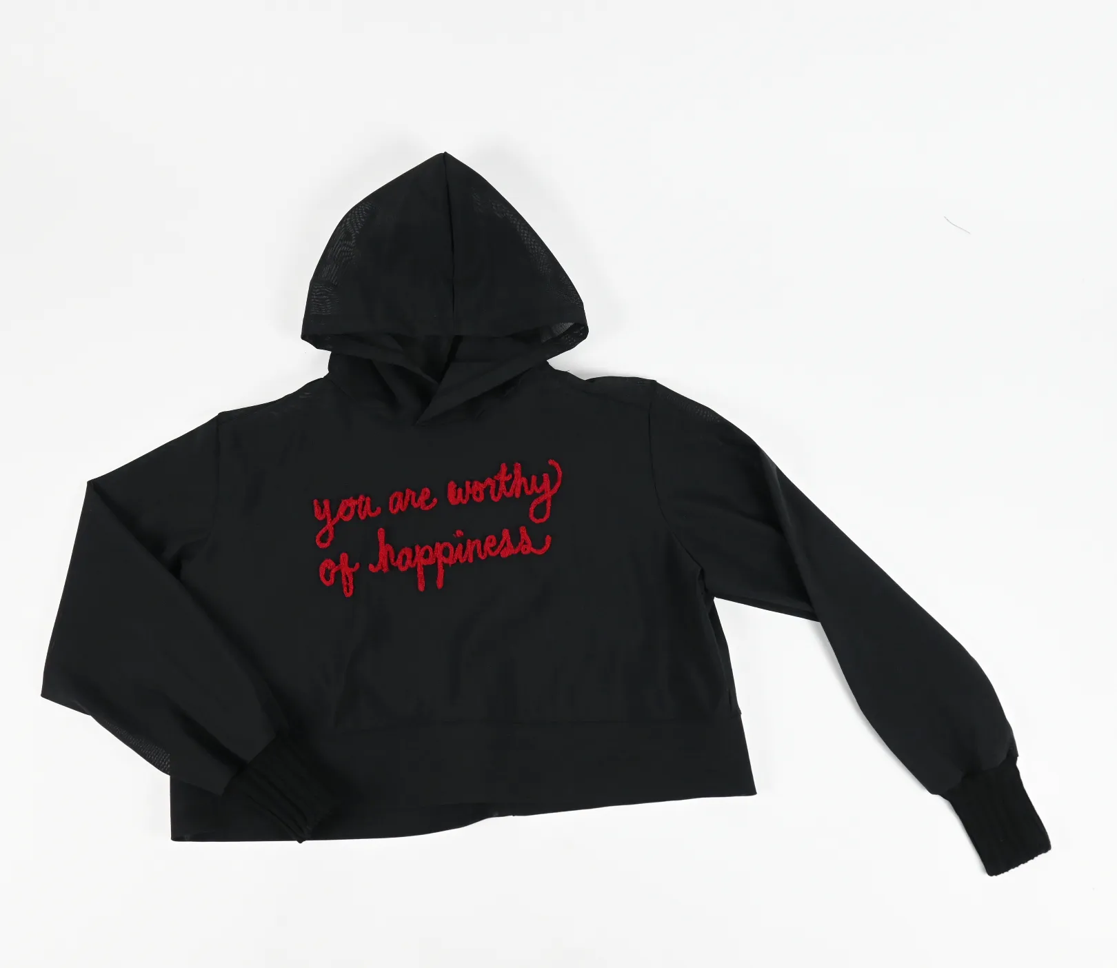 ME TO YOU affirmation hoodie (multiple sizes) cropped