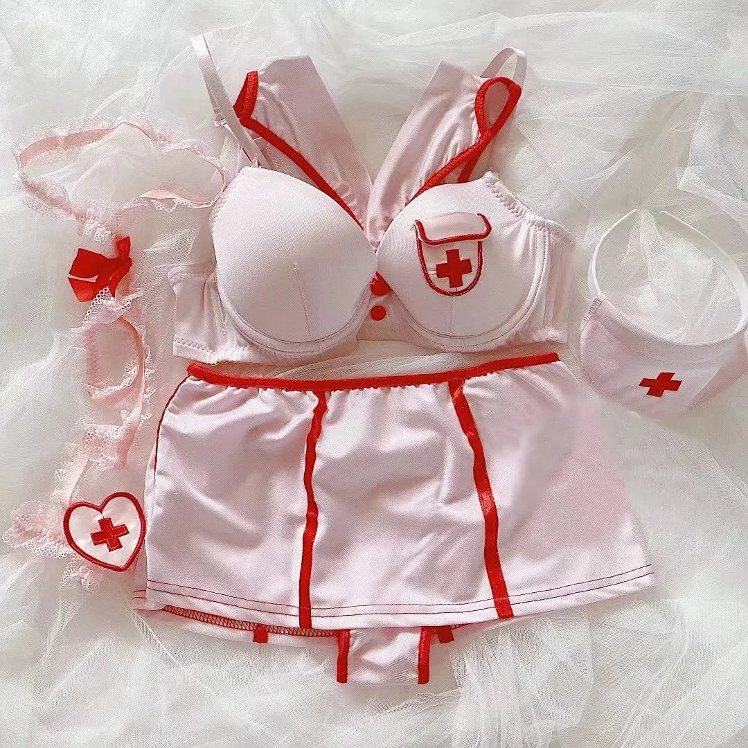 Pink Nurse Lingerie