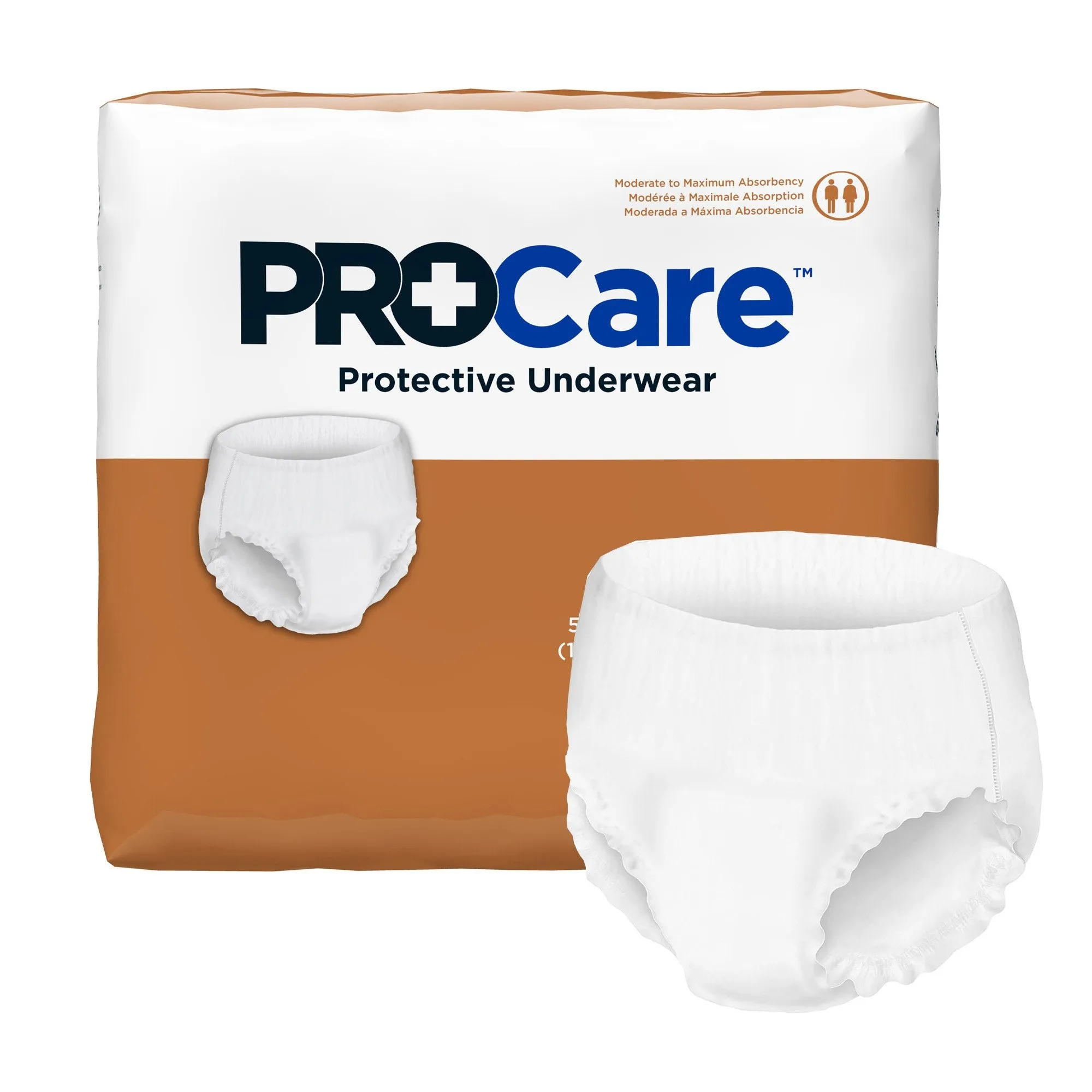 ProCare™ Moderate to Maximum Absorbent Underwear, Extra Large