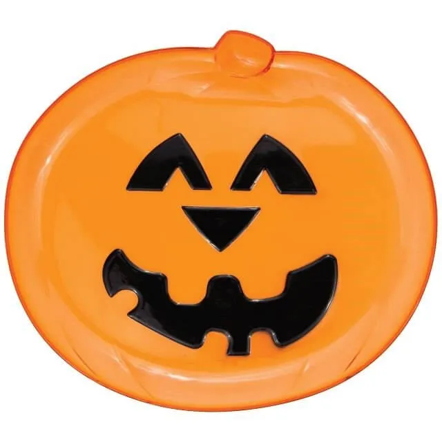 Pumpkin Plastic Tray