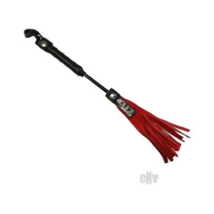 Rouge Mini Flogger 10 In. Red