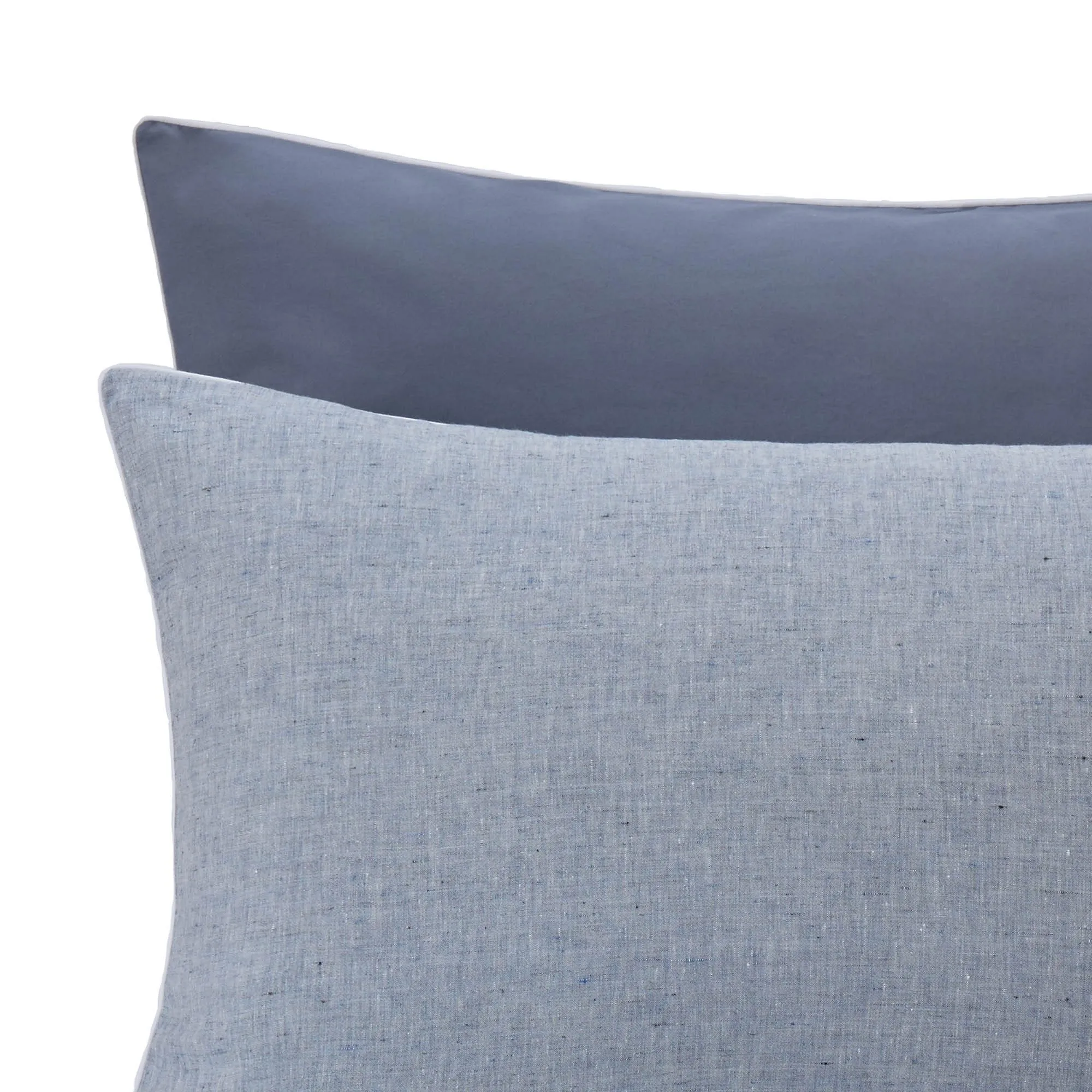 Sameiro Pillowcase [Dark grey blue/White]