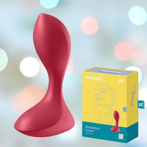 Satisfyer Backdoor Lover Anal Vibrator - Red