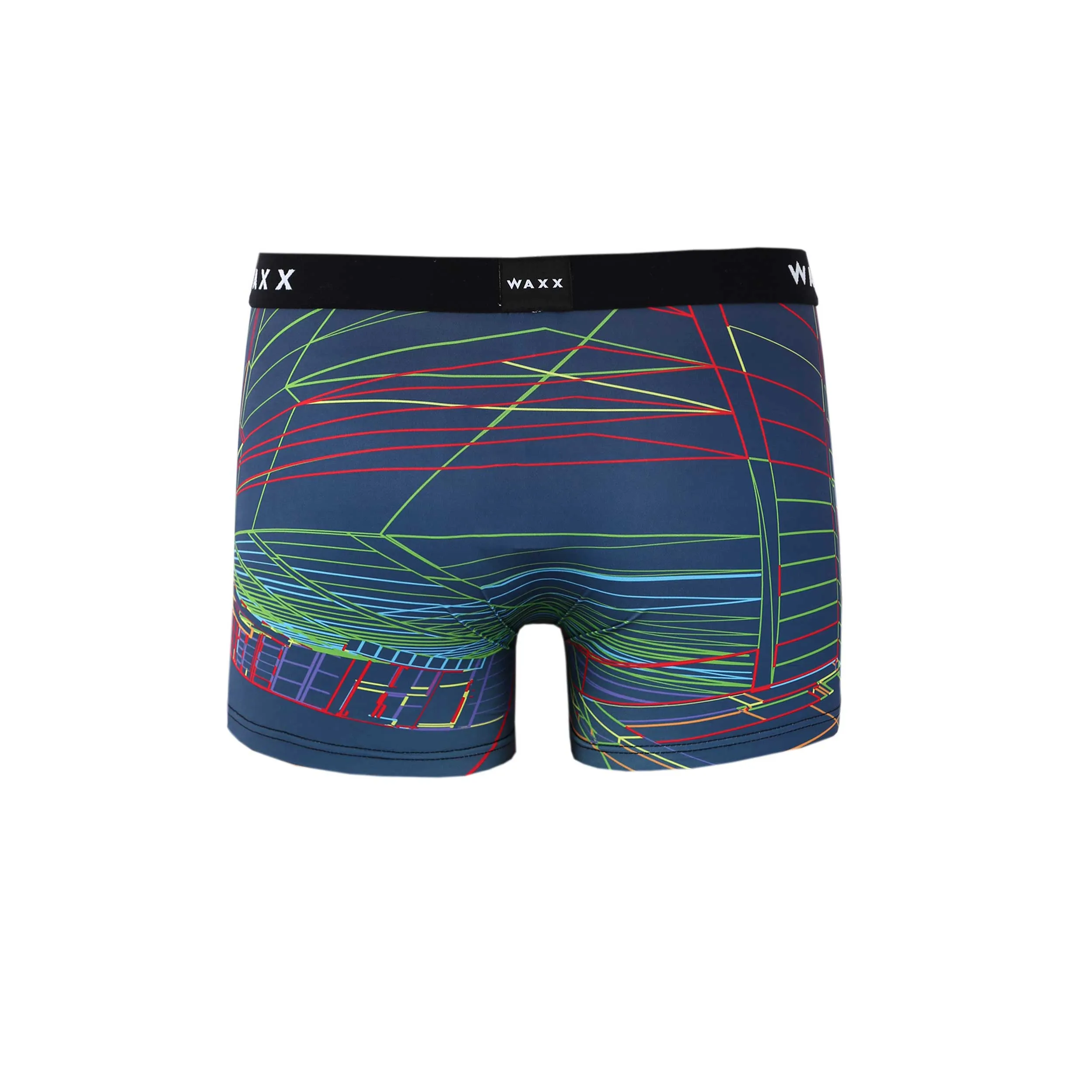 Waxx Building Boxer Short in Black