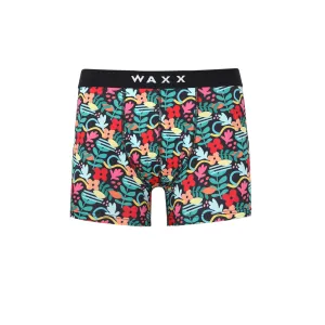 Waxx Fleur Boxer Short in Black