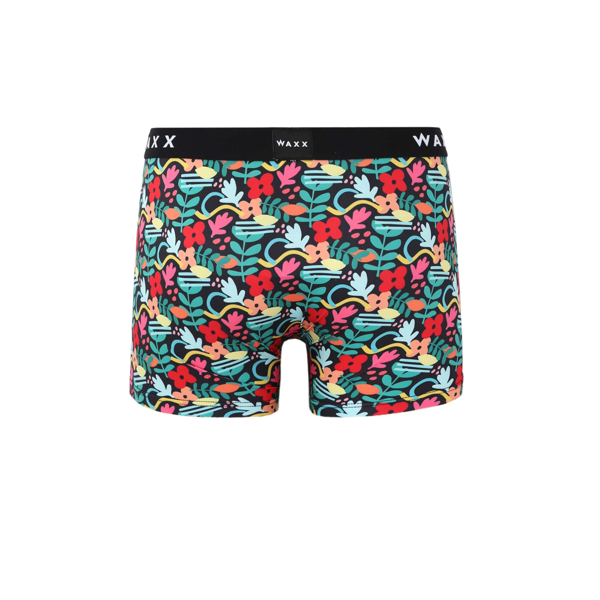 Waxx Fleur Boxer Short in Black